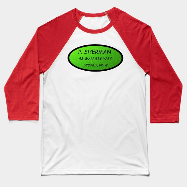 P. Sherman Baseball T-Shirt by Coco Traveler 